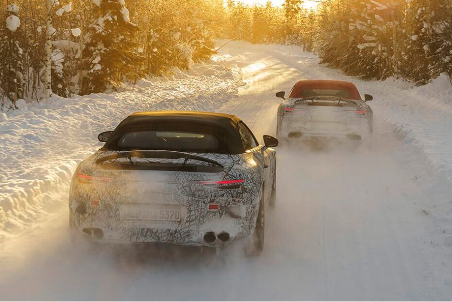 mercedes-sl-nieve