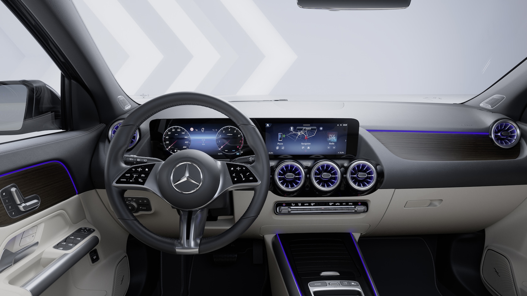 GLA interior